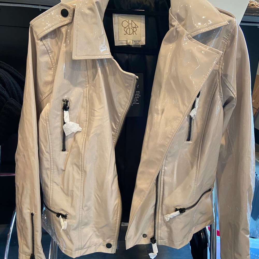 Faux Leather Jacket